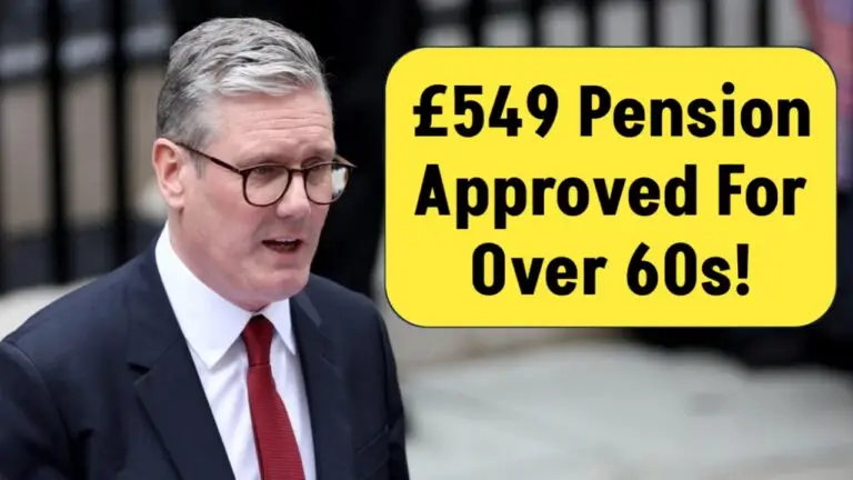 £549 Weekly State Pension for All Over 60s