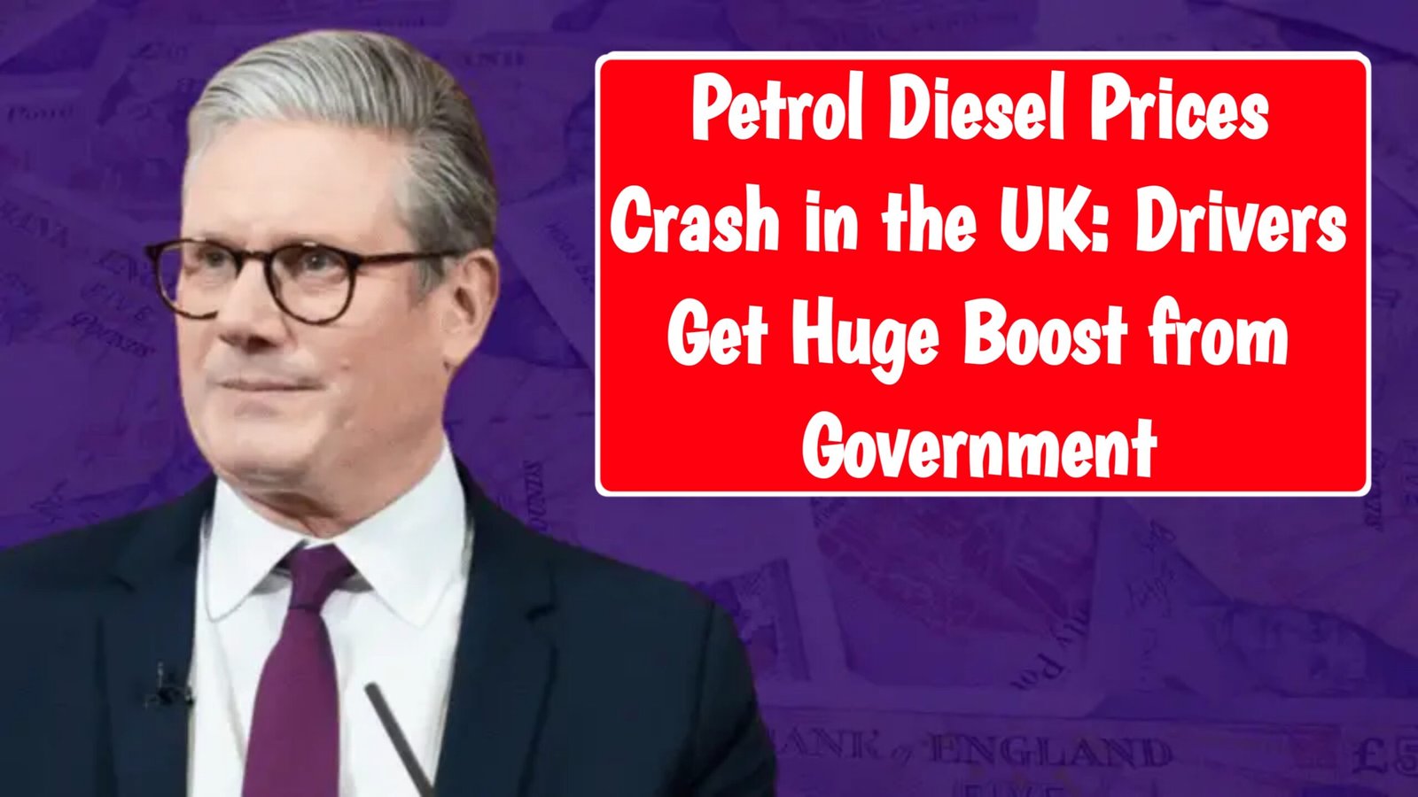 Petrol Diesel Prices Crash in the UK
