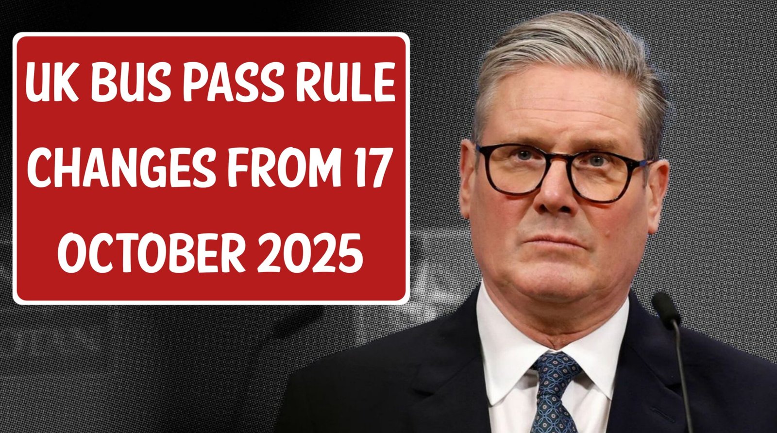 UK Bus Pass Rule Changes from 17 October 2025